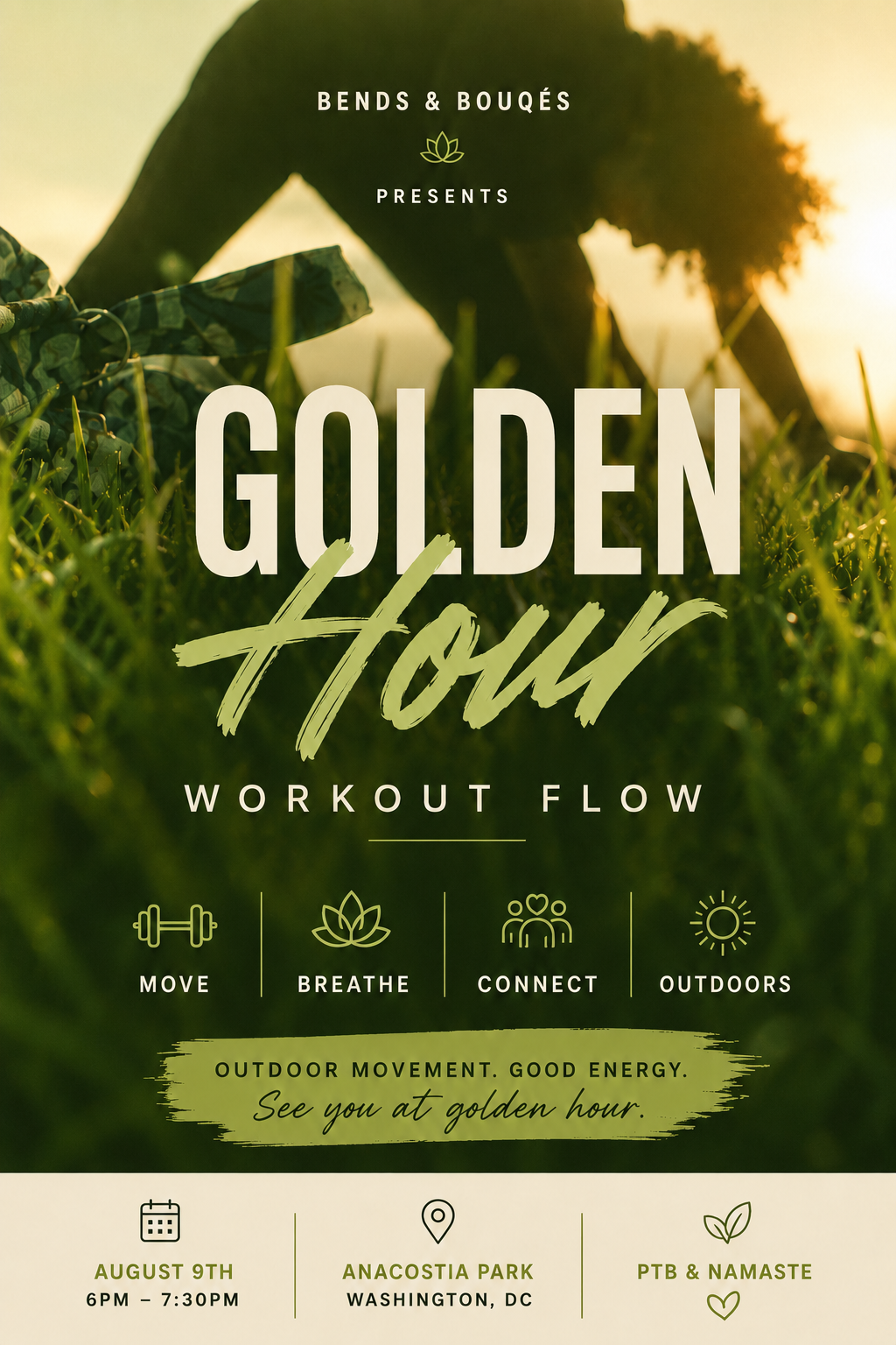 Golden Hour workout flow (8/9)
